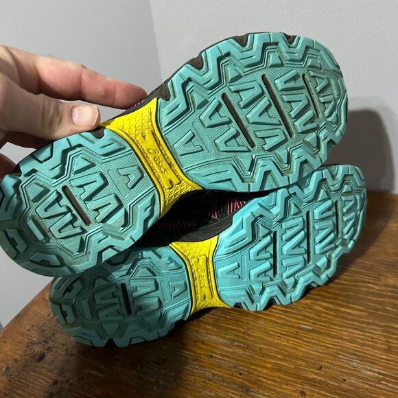 Asics GEL-Venture 7 Running Sneakers Shoes Women's US 9 Black Synthetic 1012A983 - Picture 8 of 11